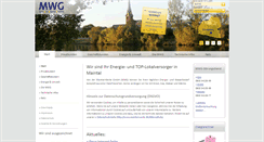 Desktop Screenshot of maintal-werke.de